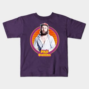 Phil Collins /// Retro 80s Fan Design Kids T-Shirt